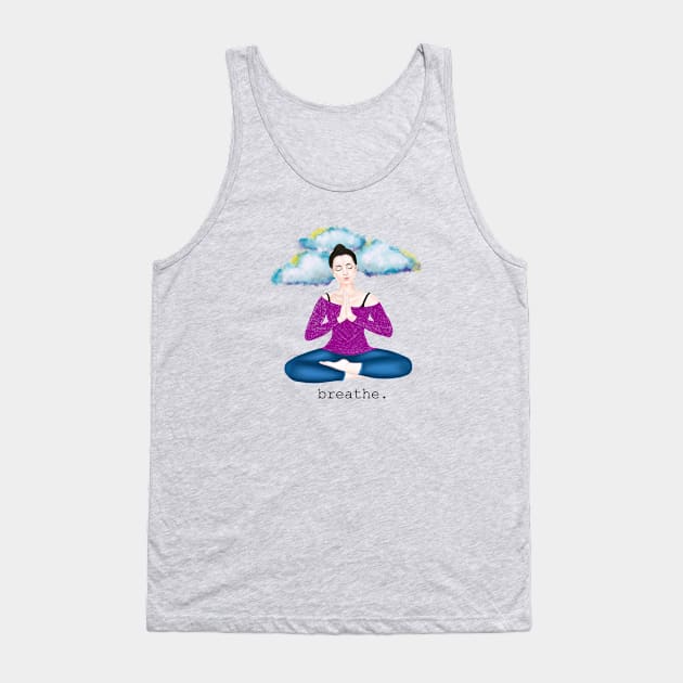 clouds Tank Top by Breathe Serene 